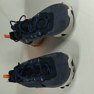 Nike React Blue and Orange Size 8.5 Men Sneakers.